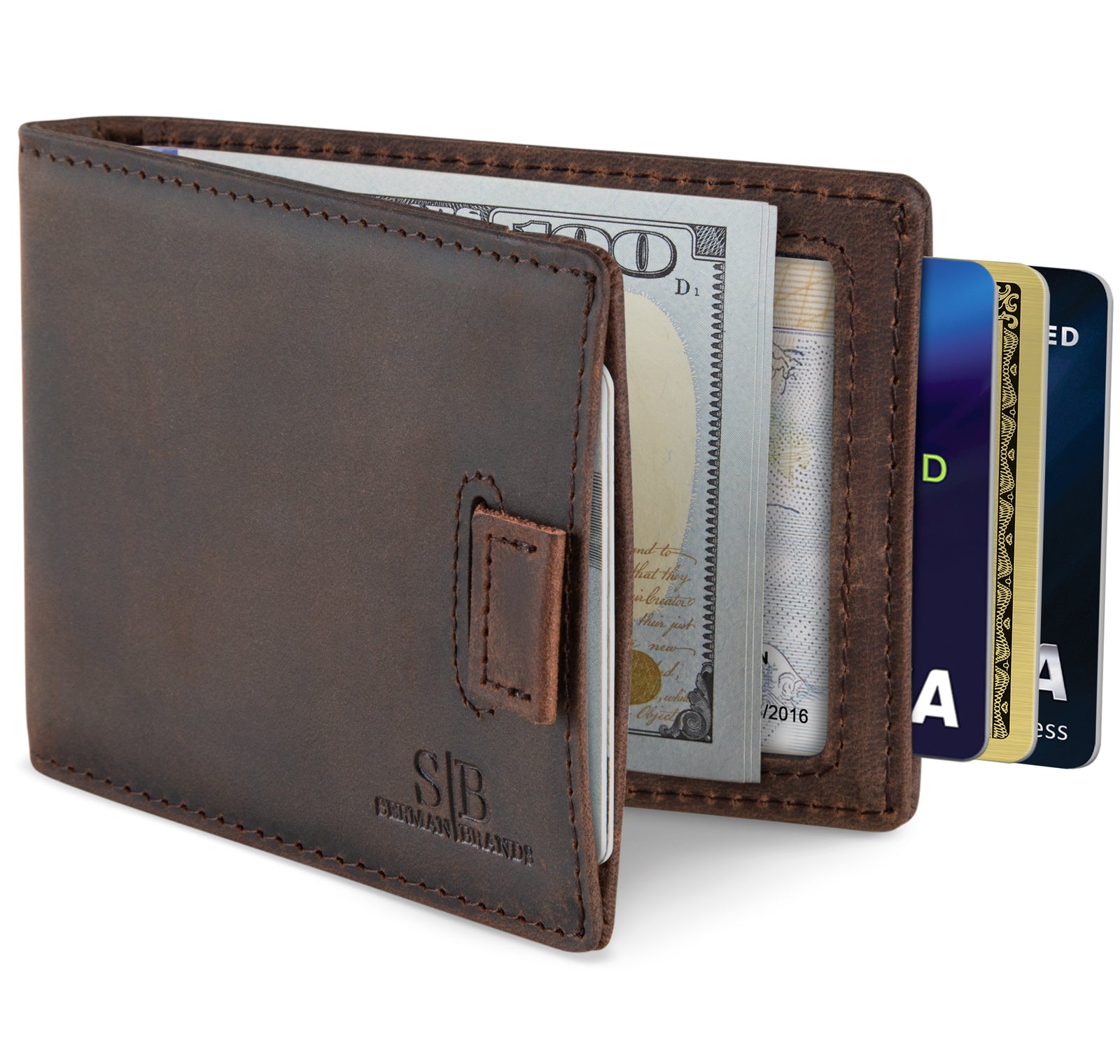 Leather magnetic money clip. : r/Laserengraving